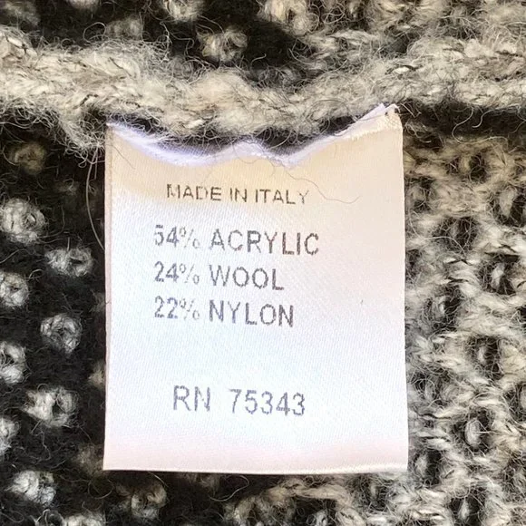 Maryline Italian Wool-Blend Open Front Cardigan - Picture 10 of 11